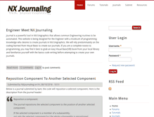 Tablet Screenshot of nxjournaling.com